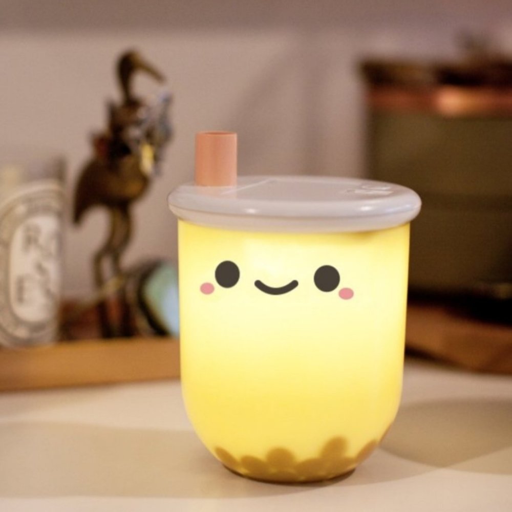 Cute Tapioca/Milk Tea/Boba Home Lamp